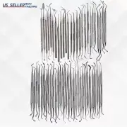 56 Pcs Dental Composite Filling Tooth Examination Premium Probes Scalers German