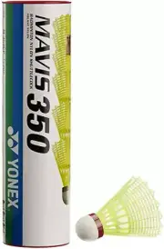 Mavis 350 Badminton Shuttlecocks, Box of 6