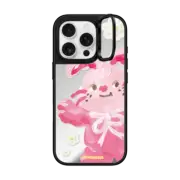 iPhone 16 Pro Mirror Ring Stand Case MagSafe Compatible SLOWCOASTER Hi Buddy Phone Case