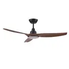 Skyfan 52" DC Ventair Ceiling Fan with LED Light in Teak