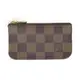 [二手] 【日本直送】LOUIS VUITTON Pochette Cles 鑰匙零錢包 N62658 Damier 帆布 Ebene 二手 LV