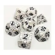 Dice Set - Spider Black (7)