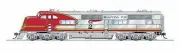 Broadway Limited HO EMD E1A Santa Fe ATSF #6L DCC/SND LED