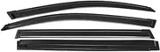 Car Wind Deflectors for Toyota for Landcruiser LC200 Series 2007-2021 4PCS Car Window Wind Deflectors Window Vent Visor Rain Deflector Guard Car Sun Visors