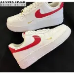 【日韓連線】NIKE AIR FORCE 1 LOW ESSENTIAL 白紅 雙勾 CZ0270-104潮流男女鞋