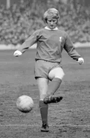 Alec Lindsay in action for Liverpool circa 1971 Historic Old Photo