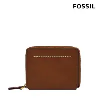 在飛比找momo購物網優惠-【FOSSIL 官方旗艦館】Westover 真皮拉鍊零錢包