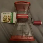 New Progressive International Prepworks NUT Chopper Large Sz 1.5 Cup Hand Crank