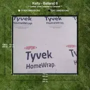Tyvek Footprint for the Kelty Ballarat 6 Tent