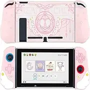 GeekShare Cute Case Compatible with Nintendo Switch Console and Joy Con- Shock-Absorption and Anti-Scratch Slim Cover Case with Ergonomic Design for Switch -- Star Wings