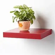 Wall Shelf Small Wall Mounted Floating Shelves Set of 3, Decor Shelves for Wall Shelf Unit,Modern Storage Display Wall Shelves for Organize Decorations,Books,Photos,Potted Plants Shelves Flo
