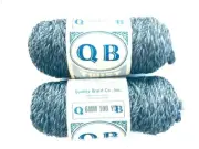 QB Twist 6MM 100 Yard CORD Macrame Braid Craft Cord Polypropylene Black Gray New