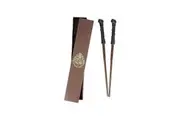 2pc Harry Potter Wand Chopsticks in Box 23cm Food Noodles Utensil Set Brown