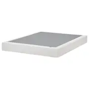 LYNGÖR slatted mattress base, white, Double