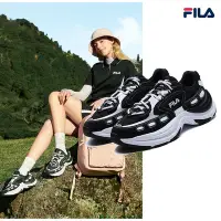 在飛比找Yahoo!奇摩拍賣優惠-新款 FILA厚底女鞋 休閒鞋 香蕉鞋 增高 復古運動鞋 F
