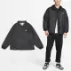 【NIKE 耐吉】外套 Club Coaches Jacket 男款 黑 白 梭織 寬鬆 抽繩 教練外套 風衣 夾克(FN3317-010)