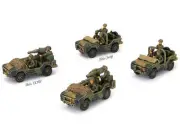 WWIII: Team Yankee NATO Iltis Patrol (x4)