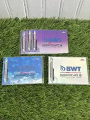 BWT RACING POINT 20 TOPPS CHROME REFRACTOR LOT 5 PURPLE /399 RARE