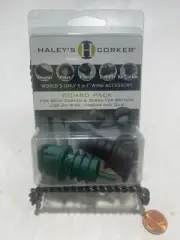 Haley's Corker 5-In-1 Wine Aerator, Stopper, Pourer, Filter, Recorker, 2-Pack