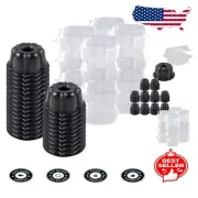 50-Pack O’Creme Bakeable Plastic Mini Cake Pans with Snap-Closure Containers