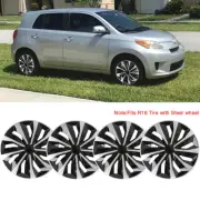 Custom 16" Snap On Full Hub Caps Wheel Covers fits Nissan R16 Tire & Steel Rim