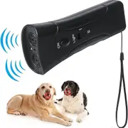 Anti Bark Device Ultrasonic Dog Barking Control Stop Repeller Trainer Train Tool Without batteries OPP packaging