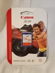 NEW Canon Dane-Elec 2GB SD Camera Memory Card