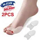 Thumb Valgus Silicone Gel Protector Toe Orthosis Straightener Bunion Separator