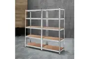 Giantz 2x1.8M Garage Shelving Warehouse Rack Pallet Racking Storage Shelf Silver