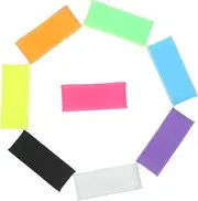 16pcs Badminton Racket Rings Tennis Racket Silicone Grips Nonslip Overgrip Bands