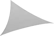 Leona Co Beyond Triangle Sun Shade Sail 5 x 5 x 5M Canopy Sand for Outdoor Patio Garden Yard Deck Pergola