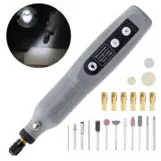 5 Speed Cordless Electric Mini Grinder Rotary Tool Drill Accessories Set Kit