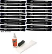 20 Avon Chamois Standard Black Golf Grips-Mens/Men's-Regrip/Grip Kit-Regripping