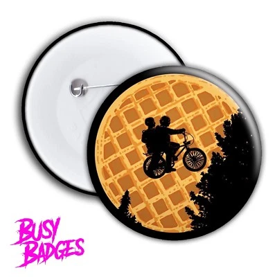 EGGO MOON - Stranger Things Badges & Magnets - 11 Eleven Netflix Friends Mike
