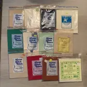 Lot of 12 Aida Cloth Counted Cross Stitch 14 Count - #H3