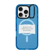 iPhone 16 Pro Impact Ring Stand Case MagSafe Compatible SPEAK YOUR TRUTH