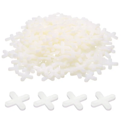 500pcs Tile Spacers 5mm Hard Plastic Cross Tiles Leveler Spacer for Ceramic