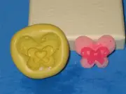 Butterfly Bow Push Mold Food Safe Gum Paste Silicone A311 Cake Candy Mould