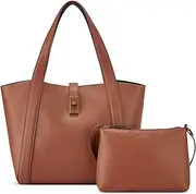 [NINE WEST] Morely 2 in 1 Tote, Saddle TAN, Saddle Tan