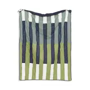 Anchal Offset Stripe Quilt Throw Blanket