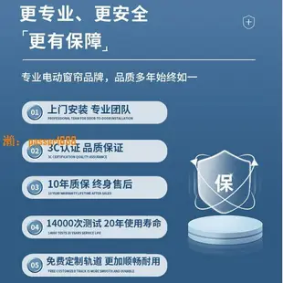 【可開發票】小米米家電動窗簾軌道智能全自動開合電機遙控雙軌導適用天貓精靈