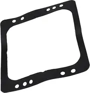 SEWACC 2pcs Fireproof Gaskets for Range Hood Check Valve High Temperature Seal Backflow Prevention Easy Installation Compatibility for Various Models Black