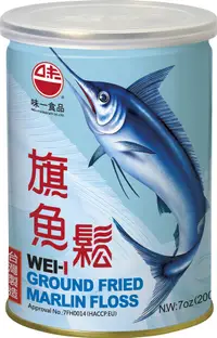 在飛比找松果購物優惠-【味一食品】旗魚鬆200G(易開罐) (6.9折)