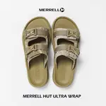MERRELL 拖鞋 HUT ULTRA WRAP 沙色 可調整 快乾材質 男鞋 戶外拖鞋 【ACS】 ML005315