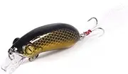 Fish Lures Artificial Bait 10G Gentle Hard Bait Rock Beetle Fishing Gear Small Fat Bait Accessories with Feather Hook Hard Bait Fish Hook