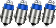 Ruiandsion BA7S Dashboard Light LED Bulbs 12V Blue Instrument LED Light ED Interior Bulb Dashboard Indicator Panel Light, Non-polarity (Pack of 4)