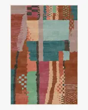 200' x 290' | Machine Washable Runner Rug | Kid & Pet Friendly | Indoor Rug | Enya Multicolour Rug | Ruggable