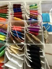 DMC Embroidery Floss -Floss Finder With 90 cards Assorted Colors Floss and Cards