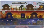 Mattel Minecraft HHT64 3.25 Inch Mob Head Minis Advent Calendar