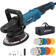 Dual Action Polisher, 980W 5/6 Inch, 9MM Random Orbital Buffer Polisher for C...